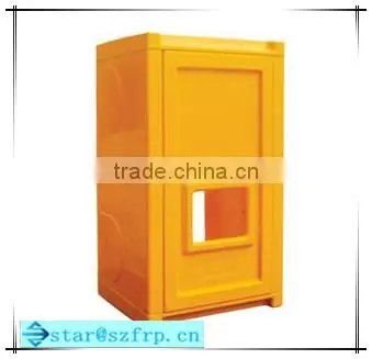 FRP fiberglass corrosion resistant gas meter box