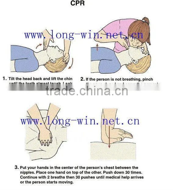 2015 Hot Selling CPR Mask with Keychain