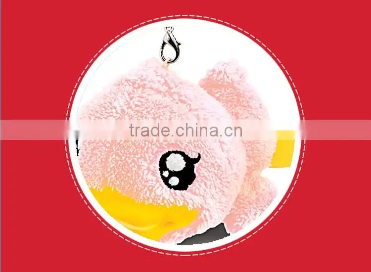 Novelty mobile accessory with duck shape cellphone mobile accessory