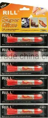 Super Glue for wood in rocket bottle