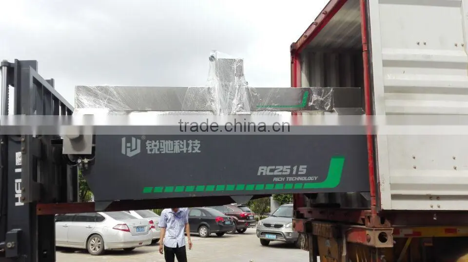 marble stone working table of waterjet cutting machine