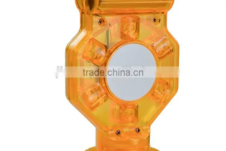 CE approved road construction solar roadsafety light
