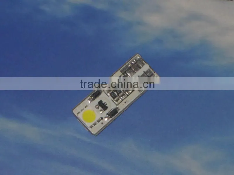 side light bulb T10 W5W 2SMD5050 canbus led car light 12V