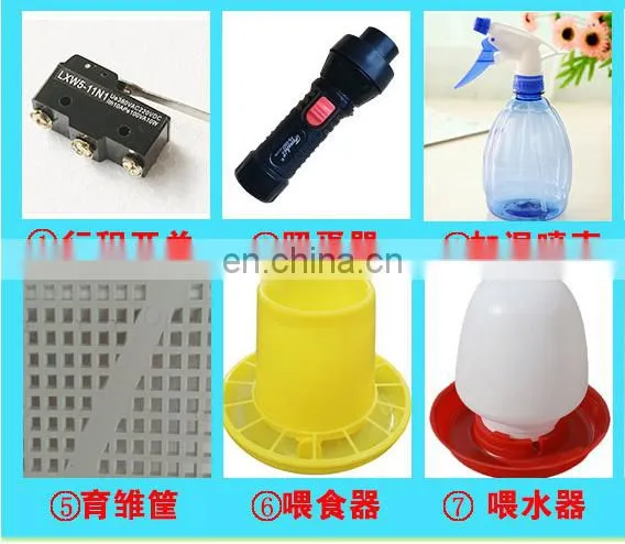Sturdy Box and Long Life Small 1056 Eggs Incubator with Even Temperature and Humidity