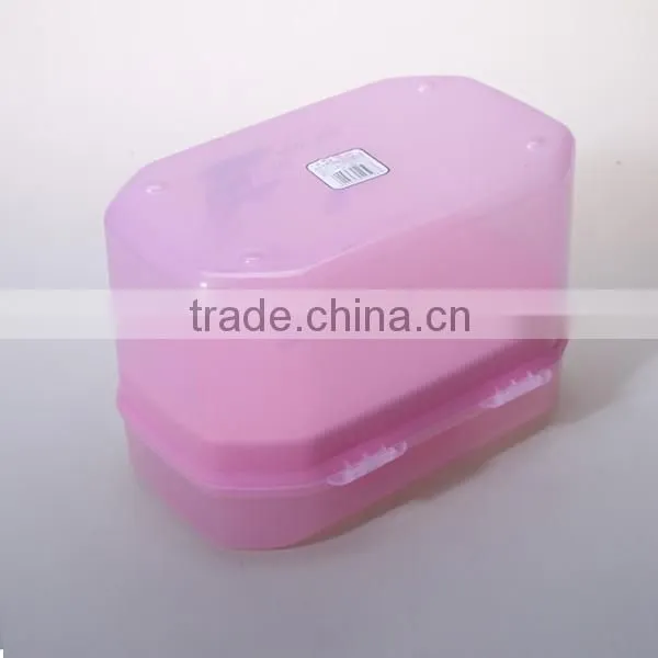 Pink Clear Plastic Family Healthy Box