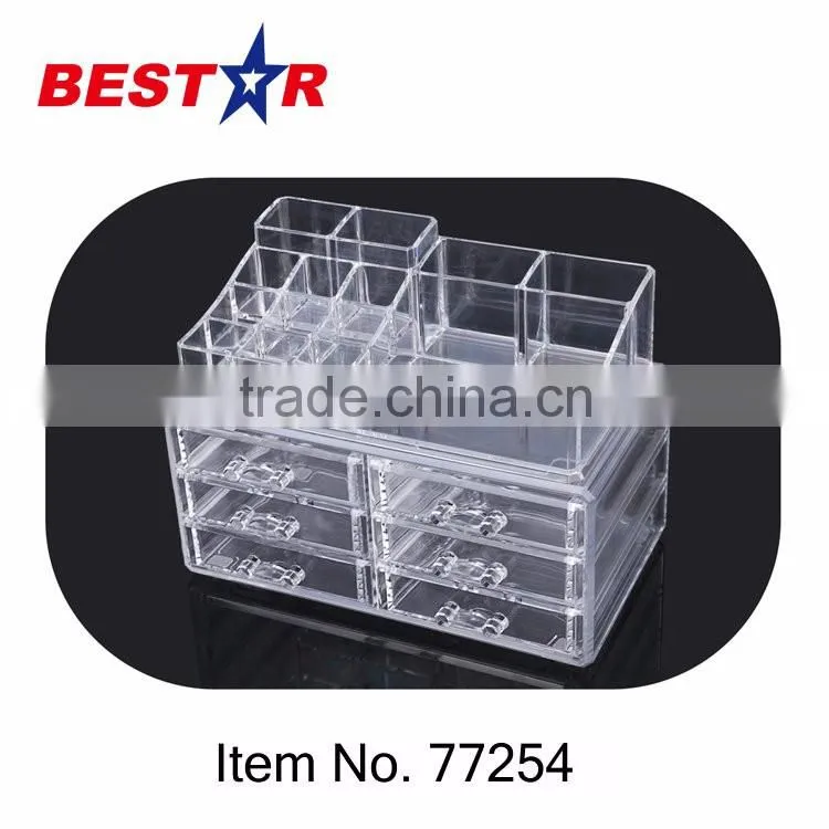 China leading manufactory Promotional EN71 Certificated acrylic organizer