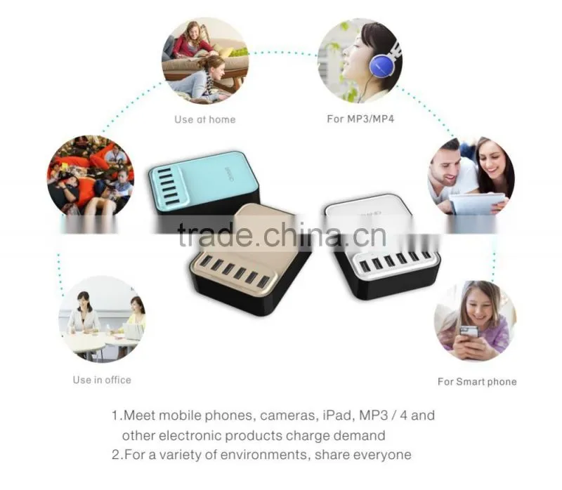 Very cheap price 6 ports usb portable charger