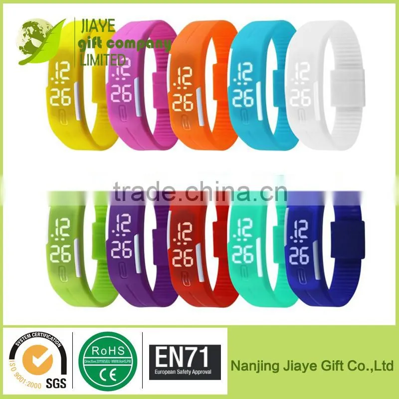 Silicone LED Watch Silicone Wristband Watch