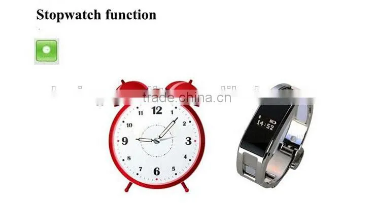 D8 Metal Gold Silver Hot Fitness Tracker Calorie Counter Sleep Monitor Watch Bluetooth Bracelet