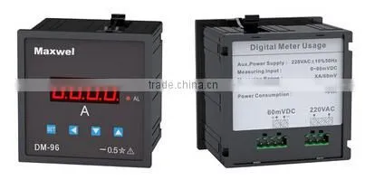 Digital dc panel meter