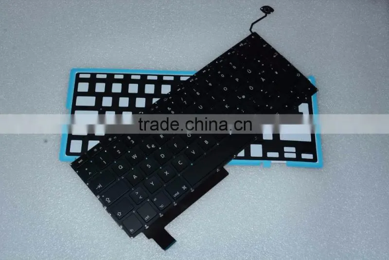 Germany keyboard Replacement LED Backlight For Macbook Pro A1286 2008-2012
