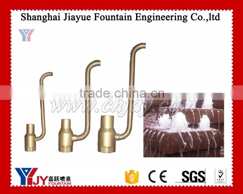 Water fountain nozzles