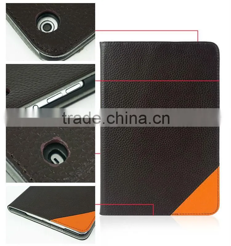 Customized Leather case for Pad Factory direct sublimation leather for ipad cases