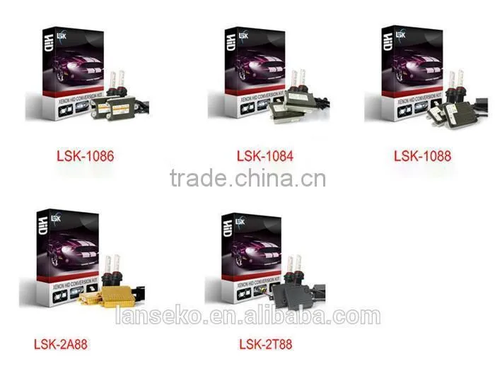 factory sale hi/lo beam h4 hid ballast for xenon light bulbs error free canbus from LSK