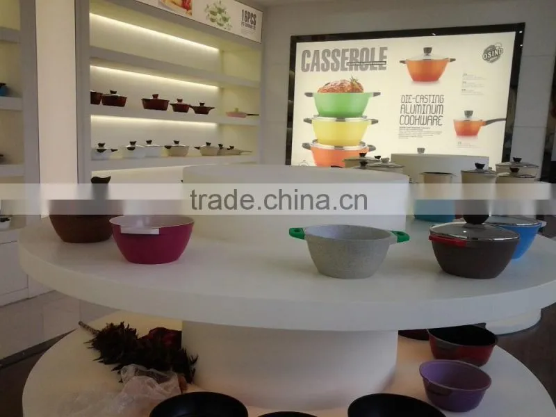 20cm Aluminium Ceramic Casserole dish with lid