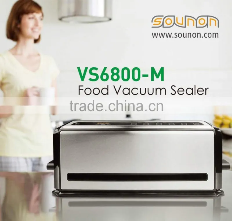 Kitchen Appliance Vacuum Sealers Muliti-function Vacuum Food Sealer for Dty food and Moist Food