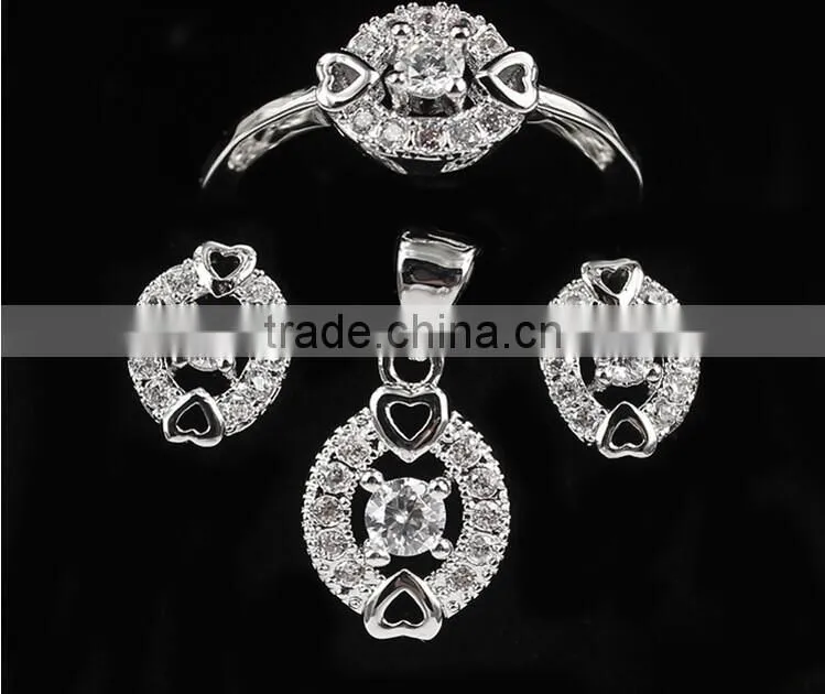 Alibaba handmade 925 sterling silver jewelry wholesale star jewelry set