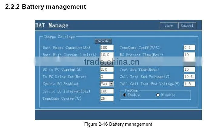For substation or battery charger power supply system lcd touch screen monitor
