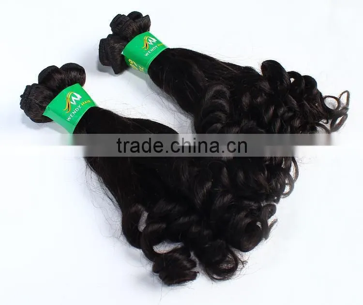 Wholesale high quality FUMI HAIR hair brazilian deep curly ombre hair weave