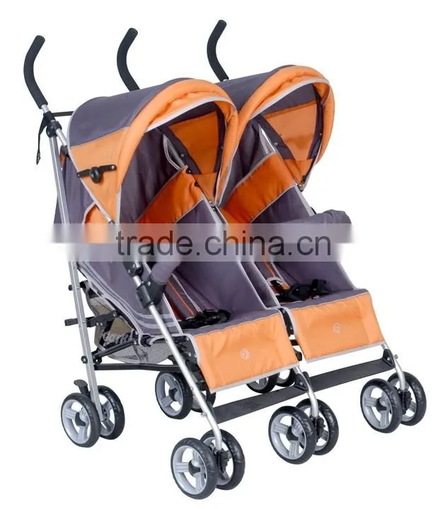fashion new European style baby twin stroller