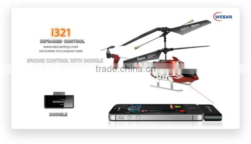 Hot sale! iPhone,iPod and iPad control helicopter/iOS helicopter
