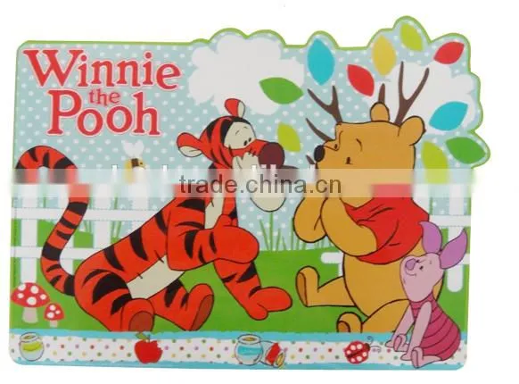 Cheap 3d kids plastic placemats