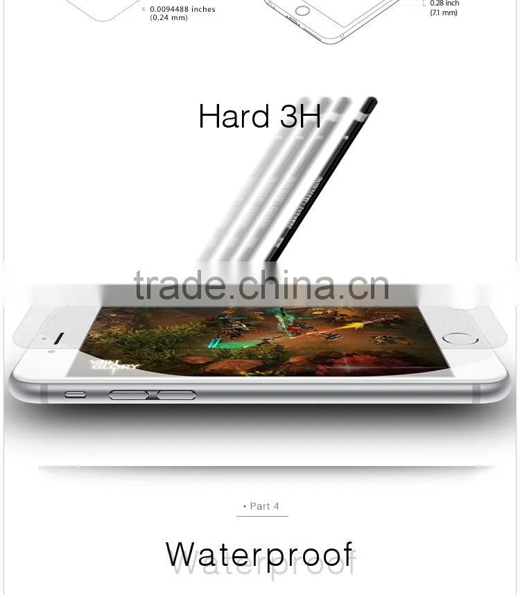 Matte removable lenovo k3 note matte guard matte screen protector