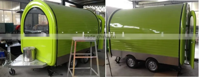 (Skype/Wechat: hnlily07) Australian Standard Food Trailer Mobile Food Cart