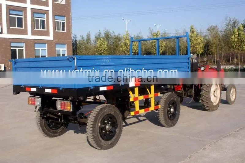 3 ton trailer with crane tractor trailer