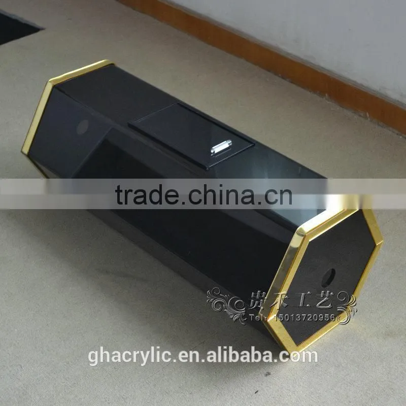 GH-RJ016 Black Acrylic Lottery Box ,modern Acrylic Lottery Box