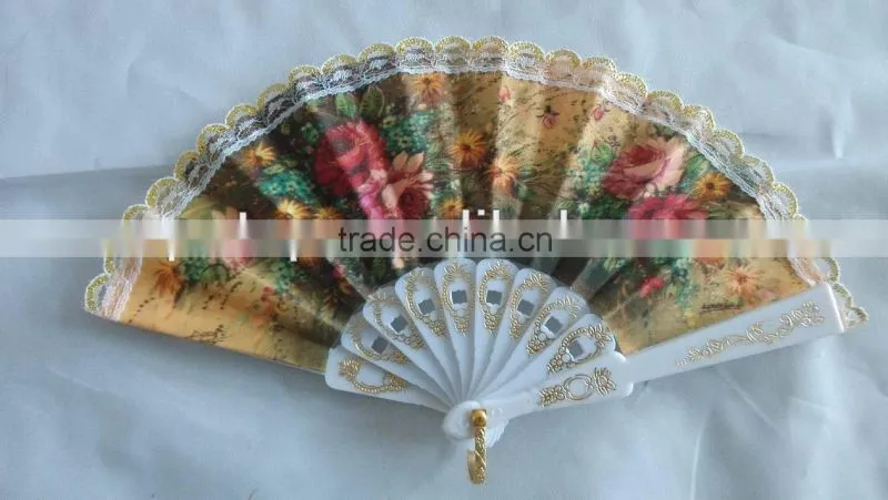 paper craft hand fan