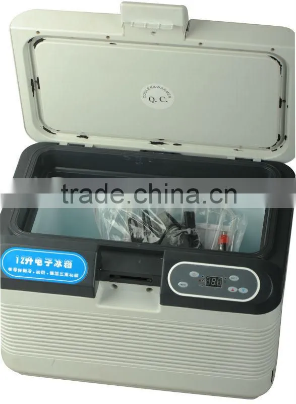 Fashion Style Semiconductor 12L Car Fridge for Office