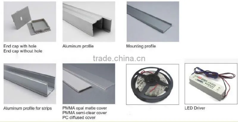aluminum led profile light bar