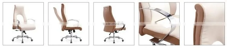 High quality leather swivel chair with head supporter FG-930