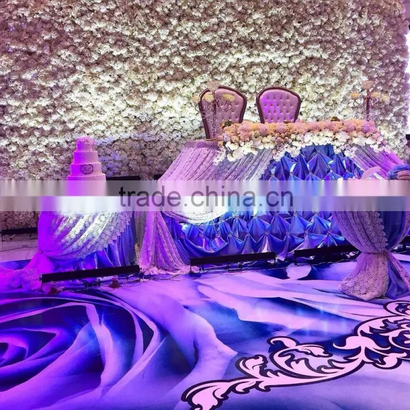 10ft white artificial hydrangea flower wall or rose flower wall for wedding decoration