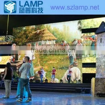 P10 P16 outdoor DIP tri-color rental LED video wall for concert touring