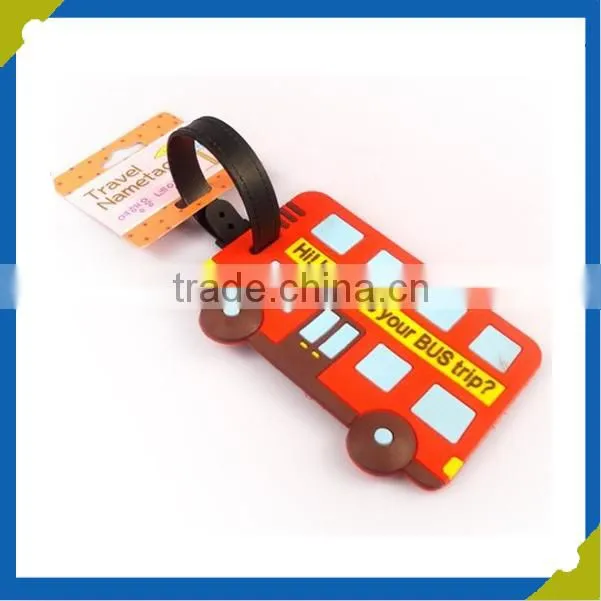High quality luggage tag travel rubber luggage tag Rubber tag for luggage/case/backpacks