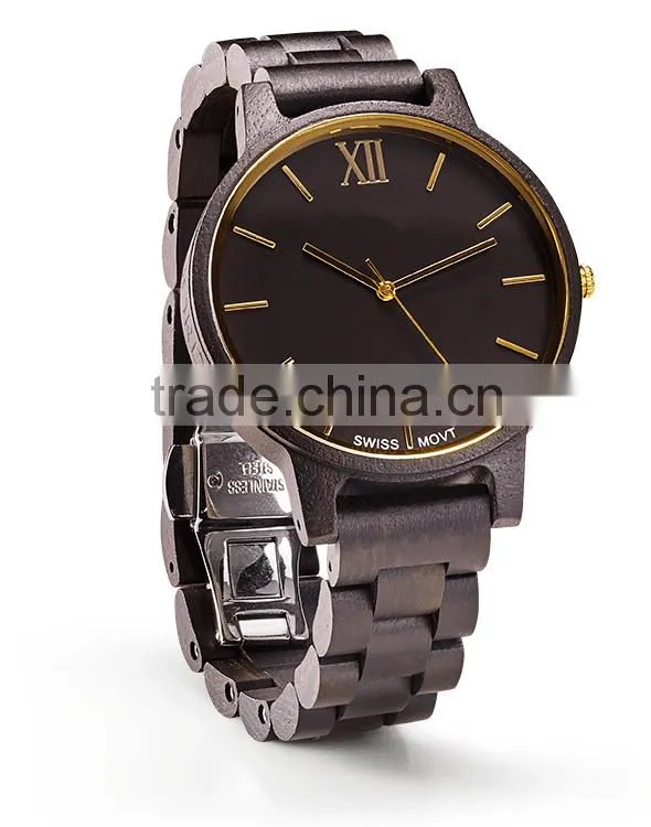 2016 Hot sale Wood watches custom logo bamboo watch wood watch