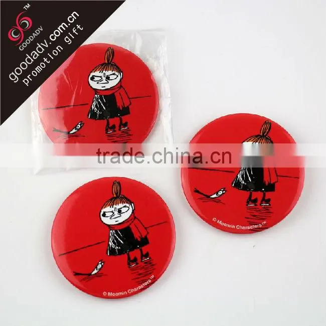Any logo customized metal pin badge / we make custom metal badges / handbags metal logo badge