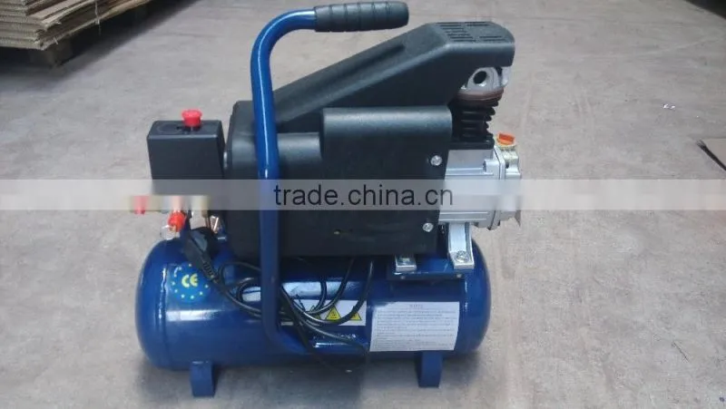 6L 1HP 0.75KW mini air compressor direct driven air compressor
