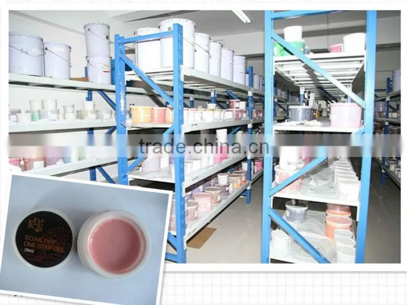 KDS soak off crystal color UV gel for nail art nail use glue China factory