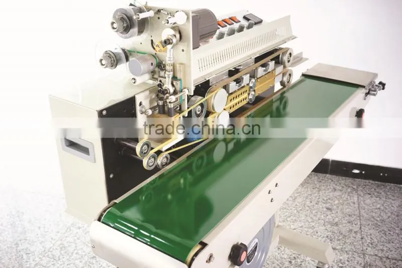 Popular aluminium foil continuous sealing machine made in china DBF-1000