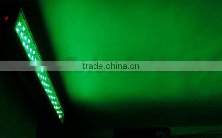 DMX512 RGBW IP65 CE and ROHS 144*1W linear wall washer LED