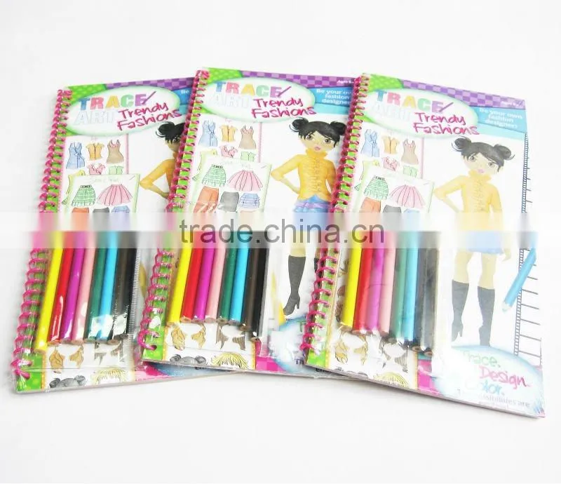 Popular hardcover lock diary notebook