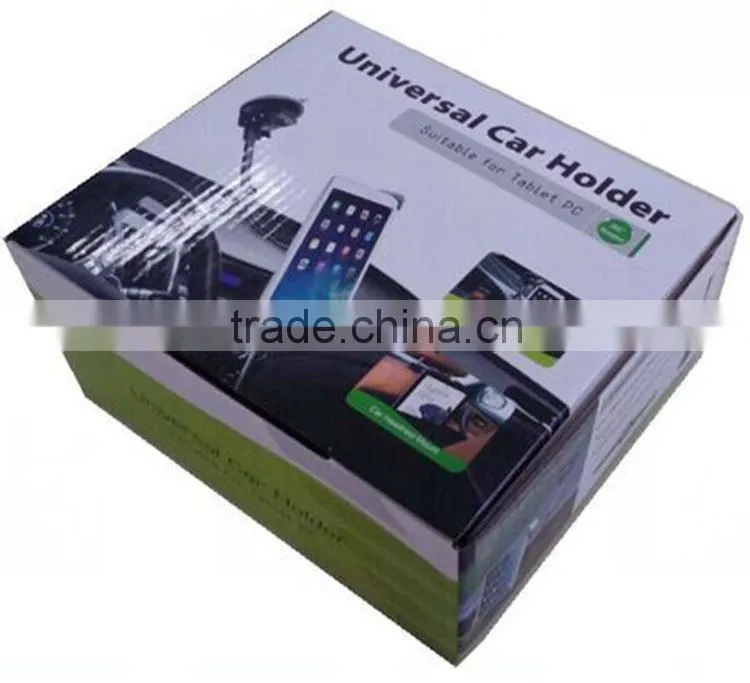 Super Strong Clear Base Universal Tablet PC GPS Car Window Suction Cup Mount for iPad Samsung Tablet Google Nexus 7 Car Holder
