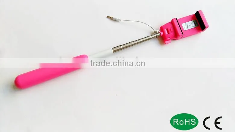CE/RoHS private mould smartphone selfie stick