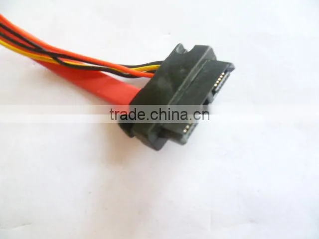 Sata 7+6 male t female cable Made in China