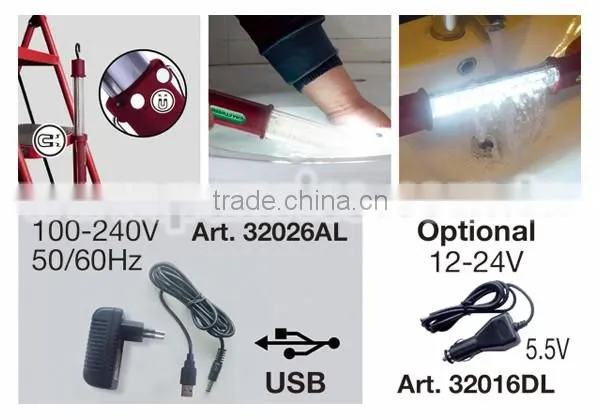 Kraftwerk Waterproof 70 SMD rechargeable cordless LED workshop lamps Light