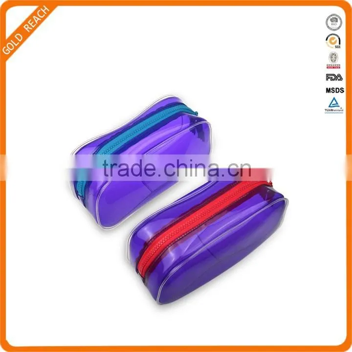 2016 customized high quality pvc travel toiletry bag