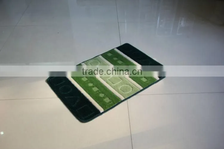 door mat Anti-slip door mat with TPR room mat